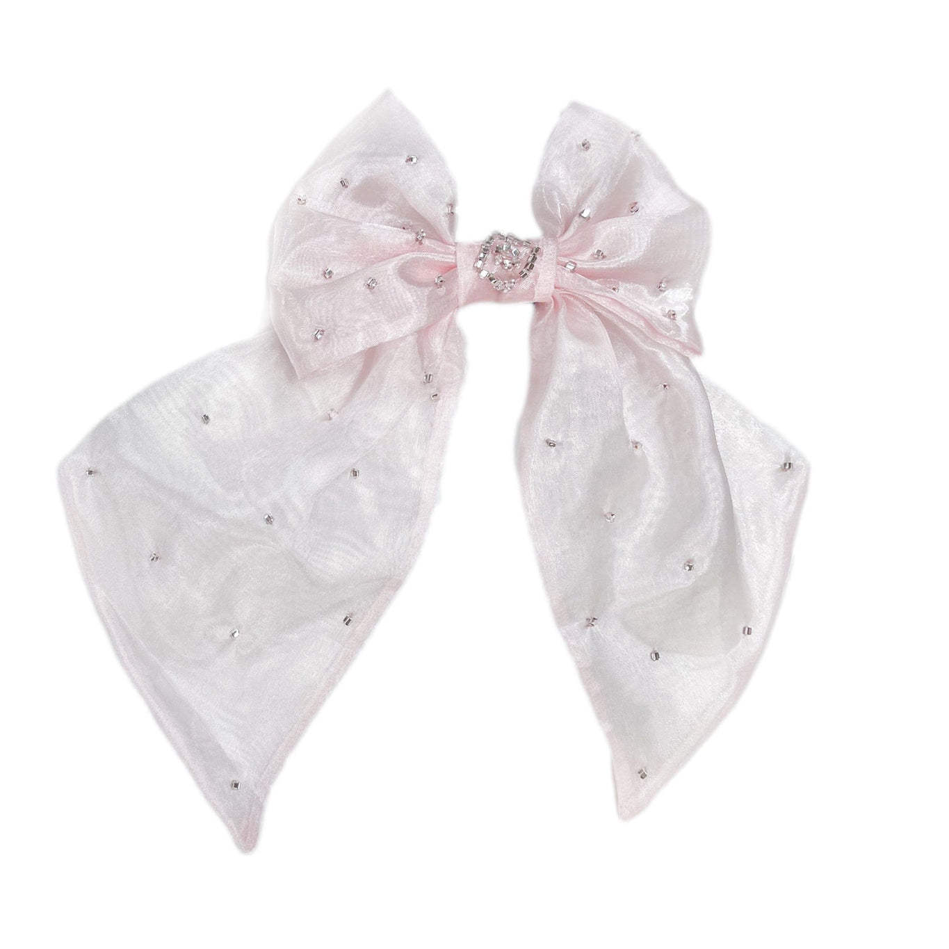 Girl | Juliette Organza Hair Bow | Pink