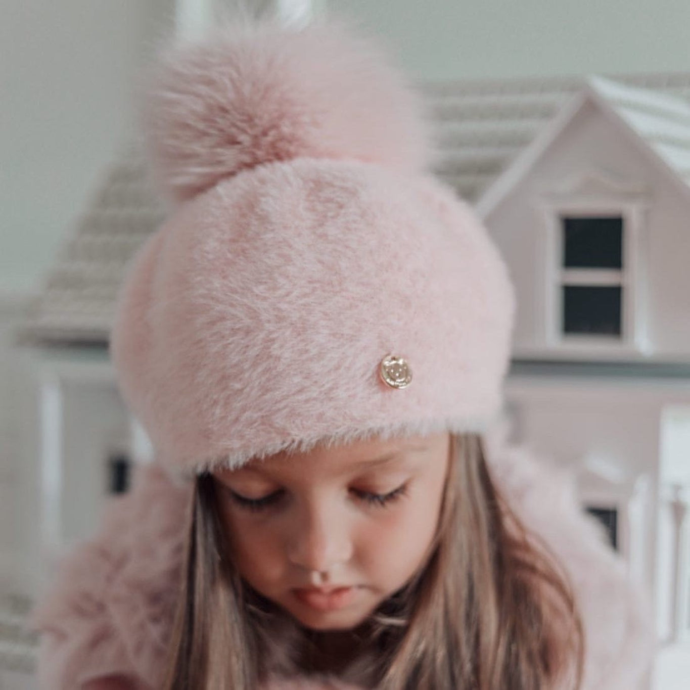 Girl | Milana Rose Beret | Pink