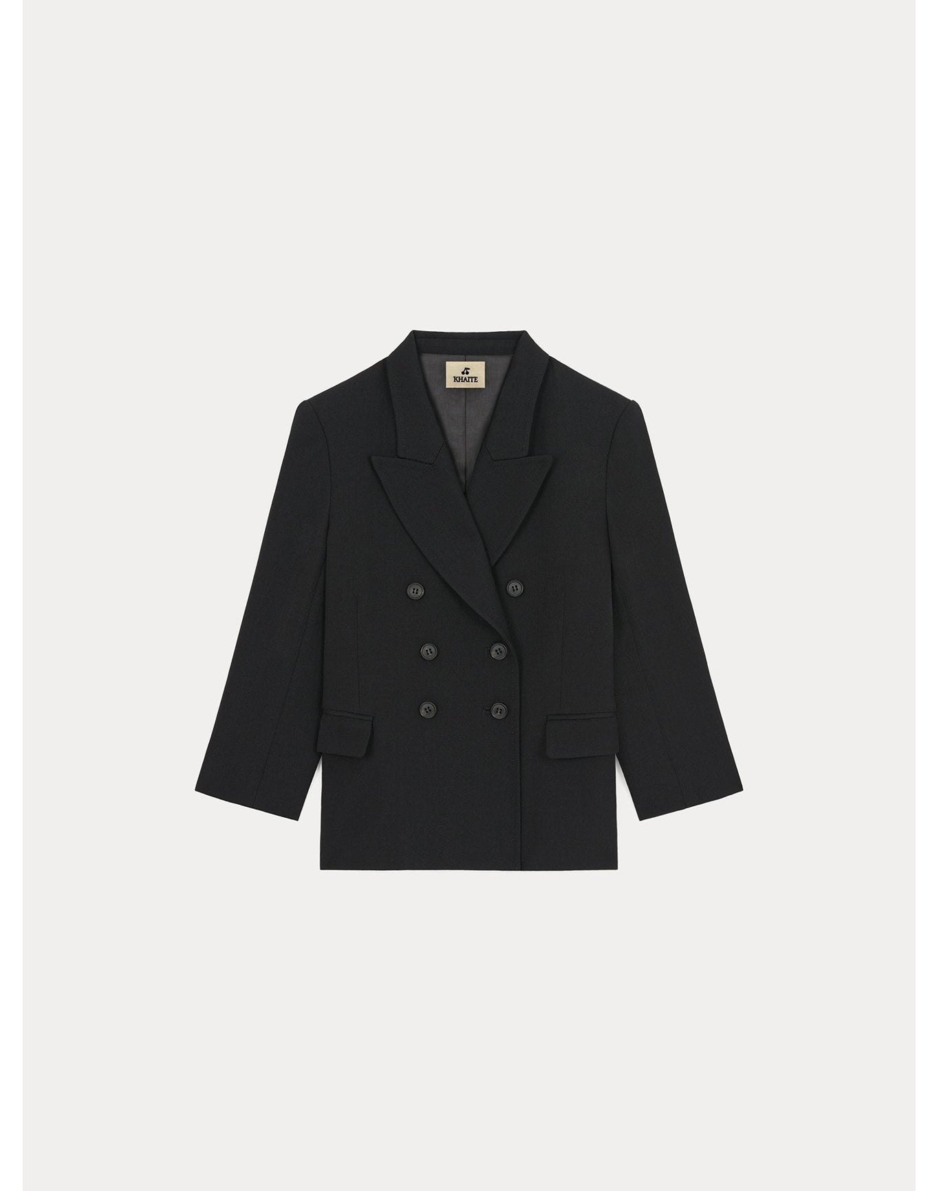 Girls | Bonpoint X Khaite Tammie Blazer | 10Y | Ocean Black