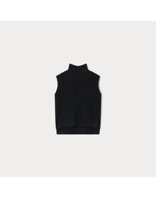 Girls | Bouchra Sweater Vest | 4Y-8Y | Medium Heathered Gray