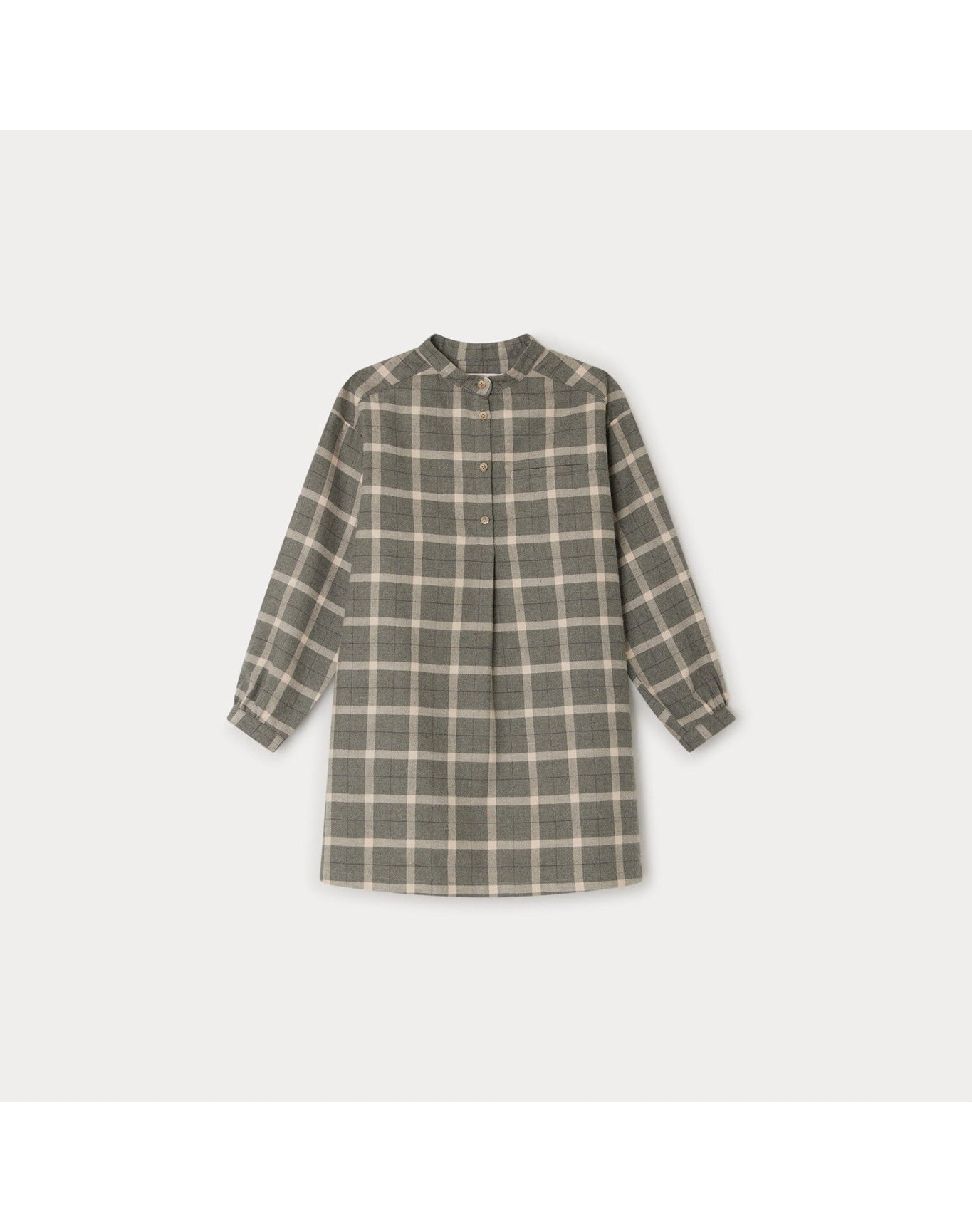 Girls | Briony Dress | Heathered Gray