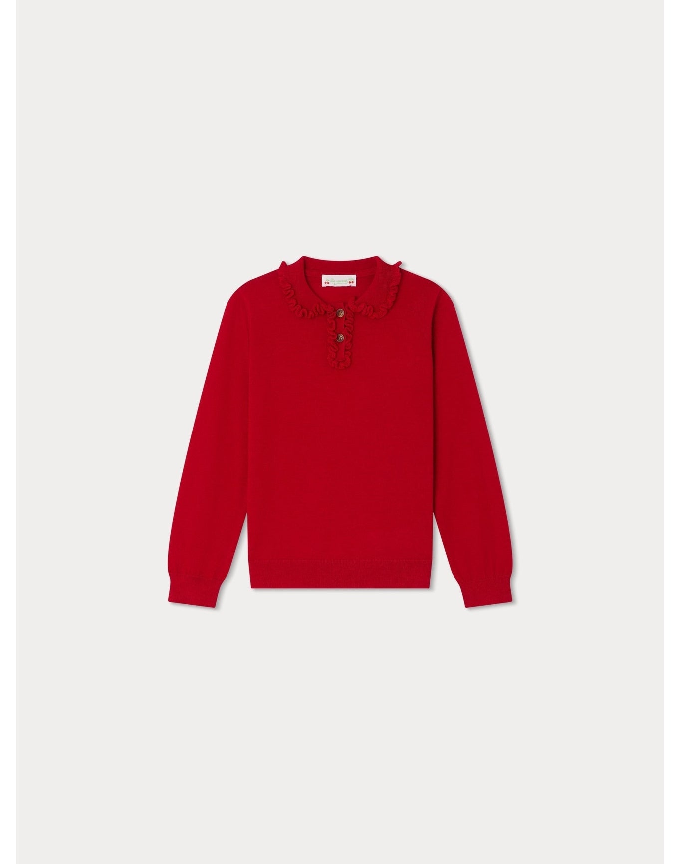Girls | Brynja Sweater | Poppy Red