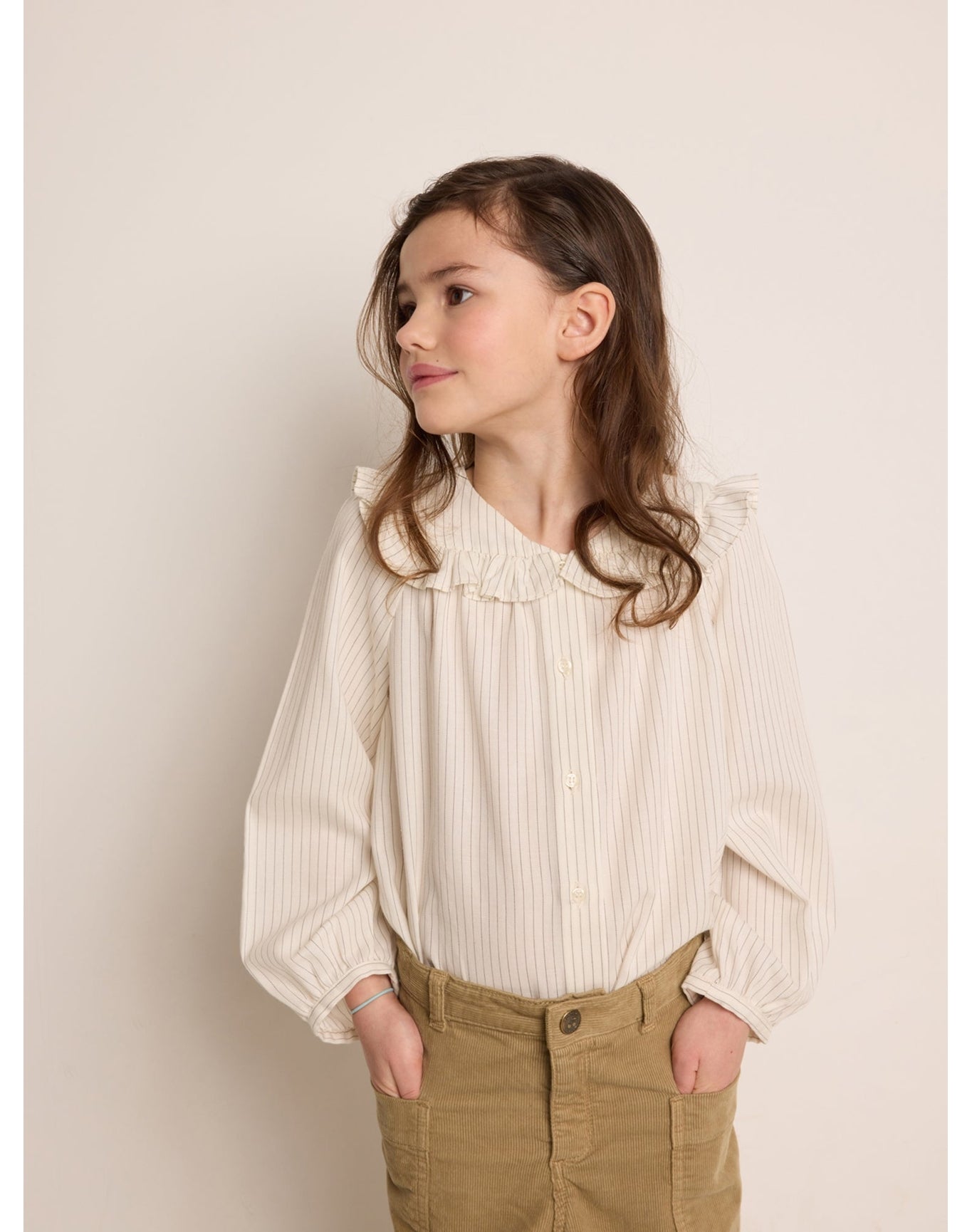 Girls | Charley Blouse | Ecru