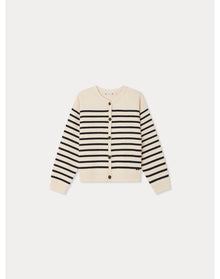 Girls | Demy Cardigan Stripes | Navy