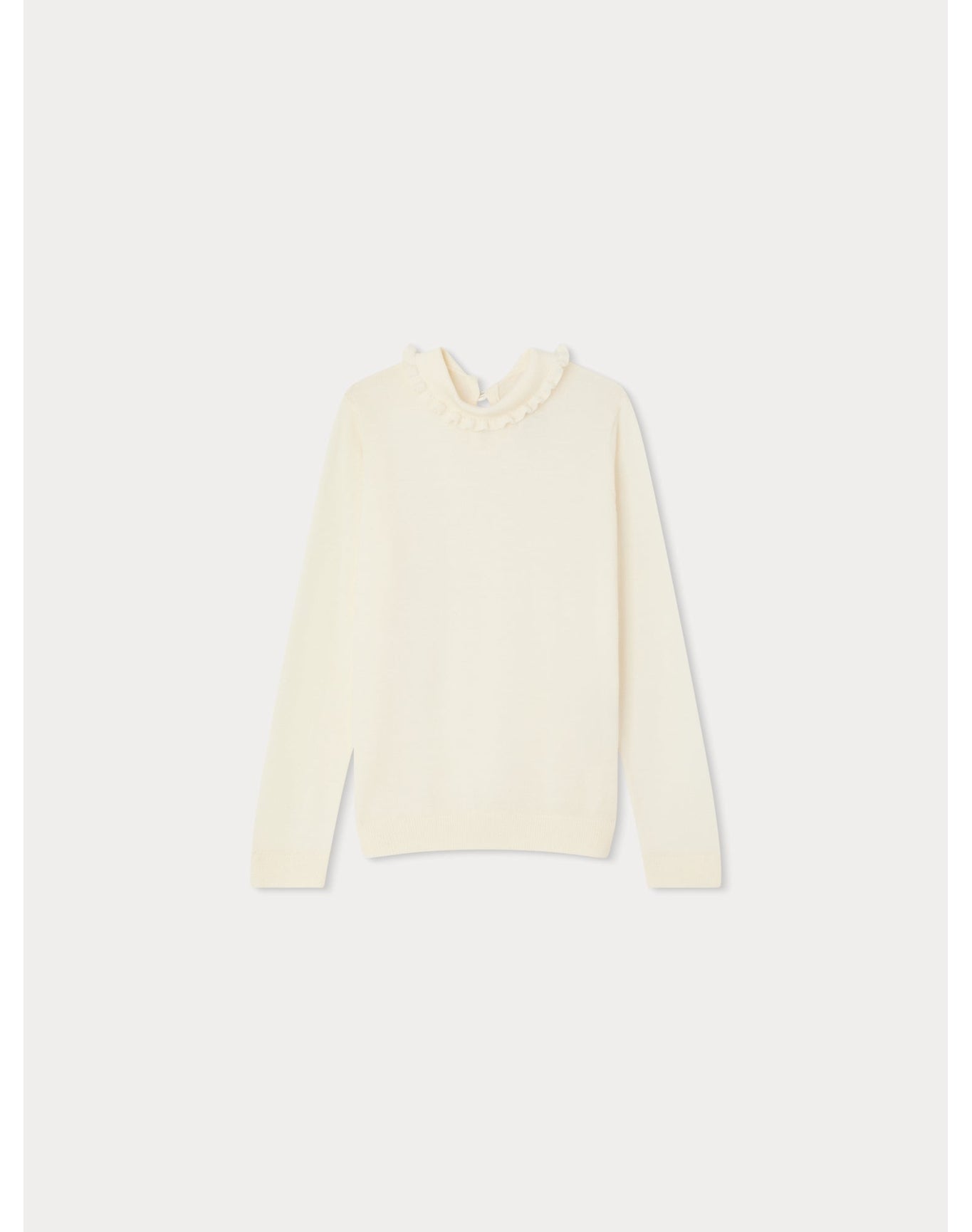 Girls | Drynji Sweater | Milk White