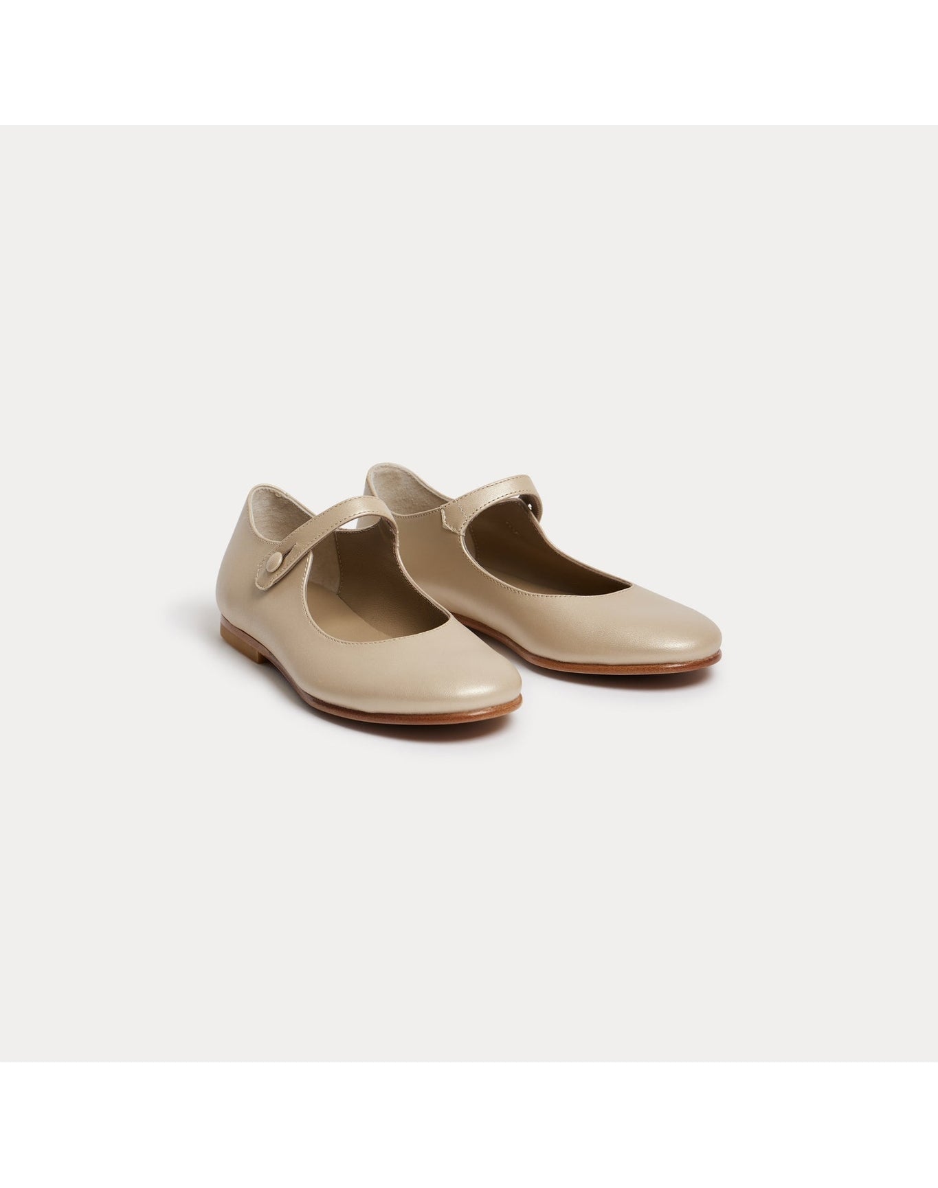 Girls | Ella Mary Janes | 26 | Golden White