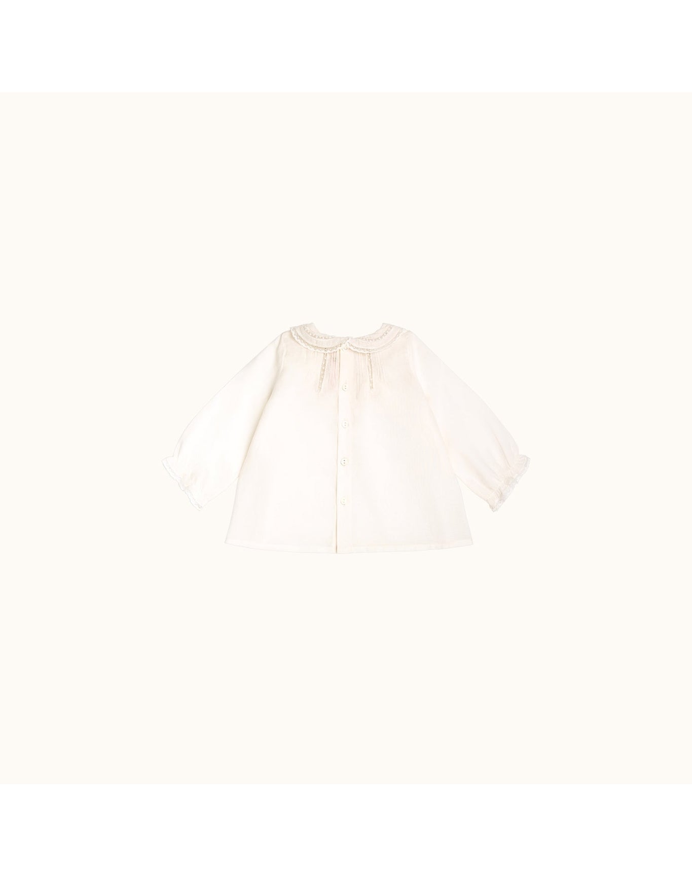 Girls | Envol Blouse | 18M-2Y | Milk White