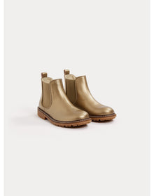 Girls | Mathis Elastic Ankle Boots | 35-38 | Bronze