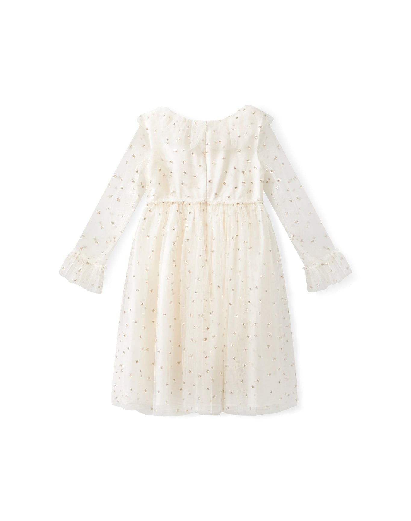 Girls | Sequined Tulle Dress | 14Y | Milk White