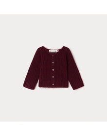 Girls | Tassia Cardigan | 2Y-3Y | Burgundy