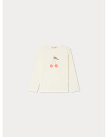 Girls | Tidjiane Long-Sleeved T-Shirt | 14Y | Ecru