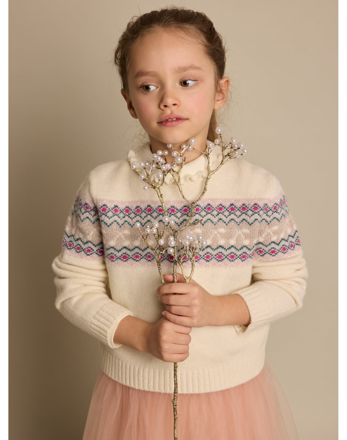 Girls | Tinoa Sweater | Ecru
