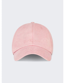 Givenchy | Men | Embroidered Canvas Cap | Flamingo