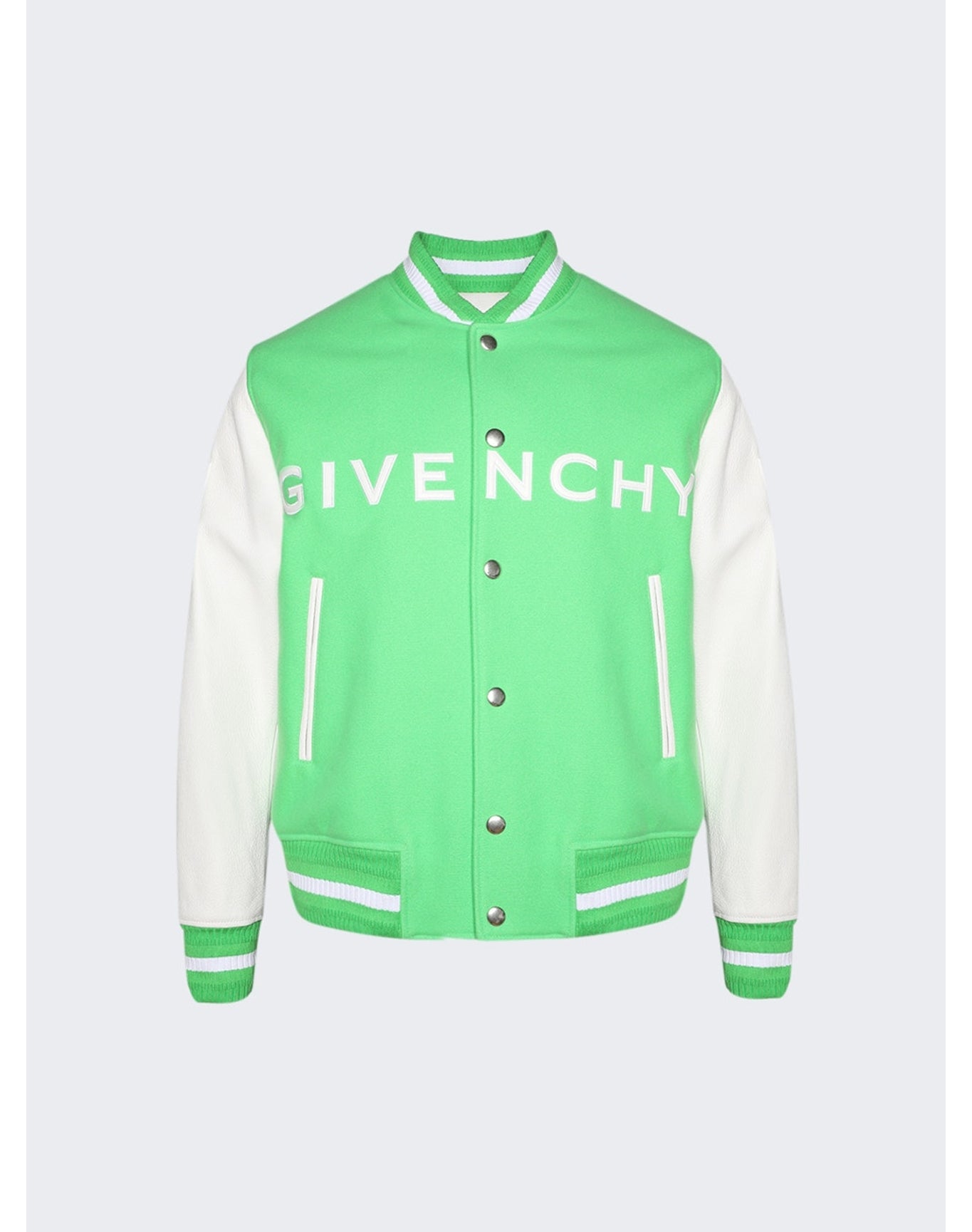 Givenchy | Men | Varsity Jacket | Bright Green