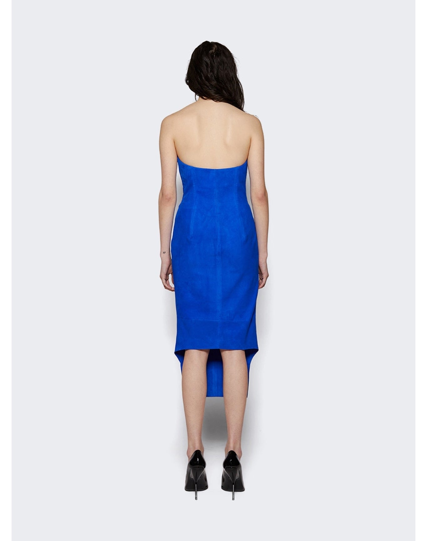 Givenchy | Women | Bustier Suede Dress | Iris