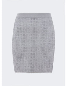 Givenchy | Women | Straight Skirt Knitted Silver | Grey