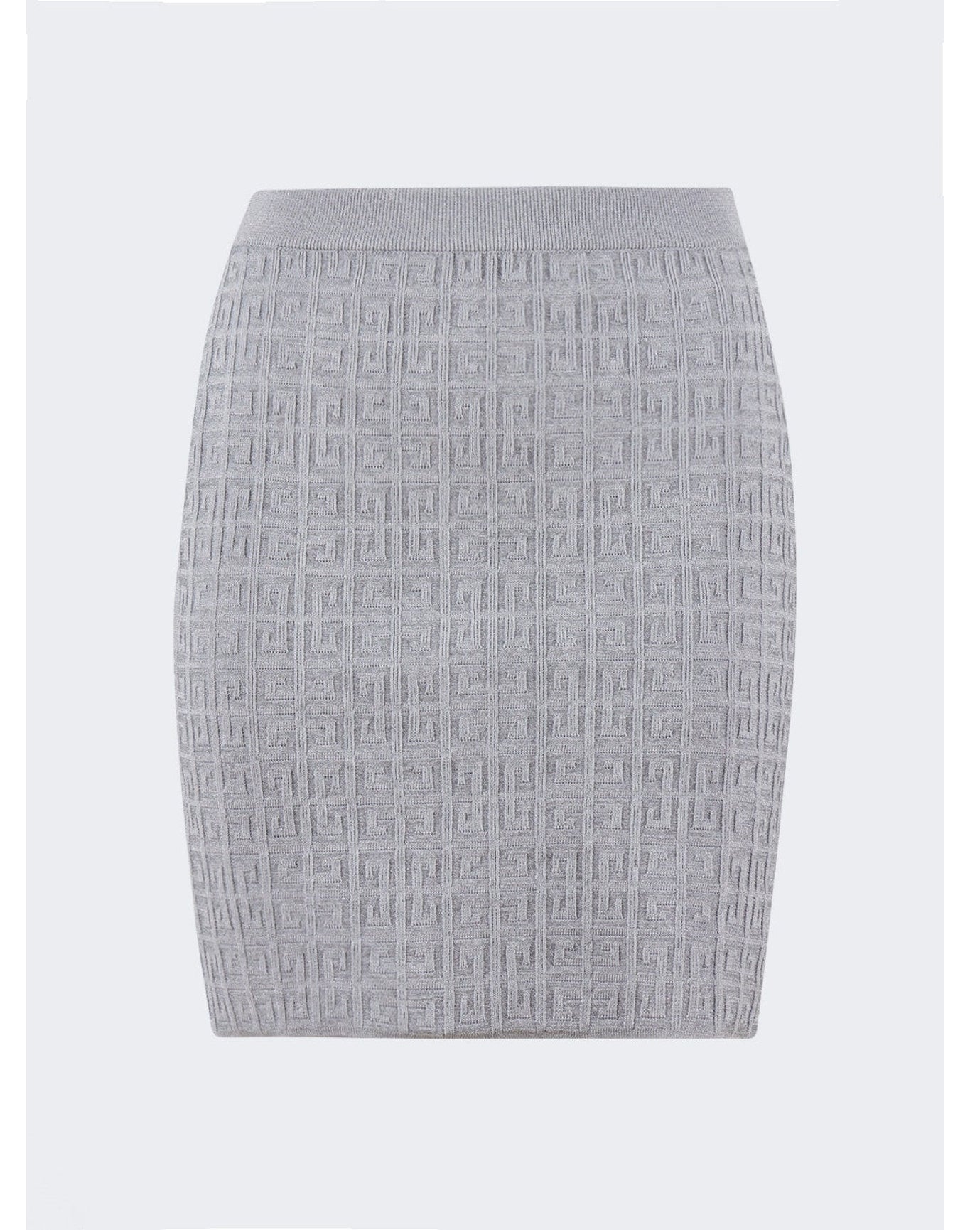 Givenchy | Women | Straight Skirt Knitted Silver | Grey