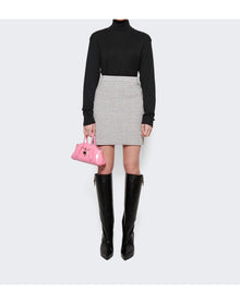 Givenchy | Women | Straight Skirt Knitted Silver | Grey