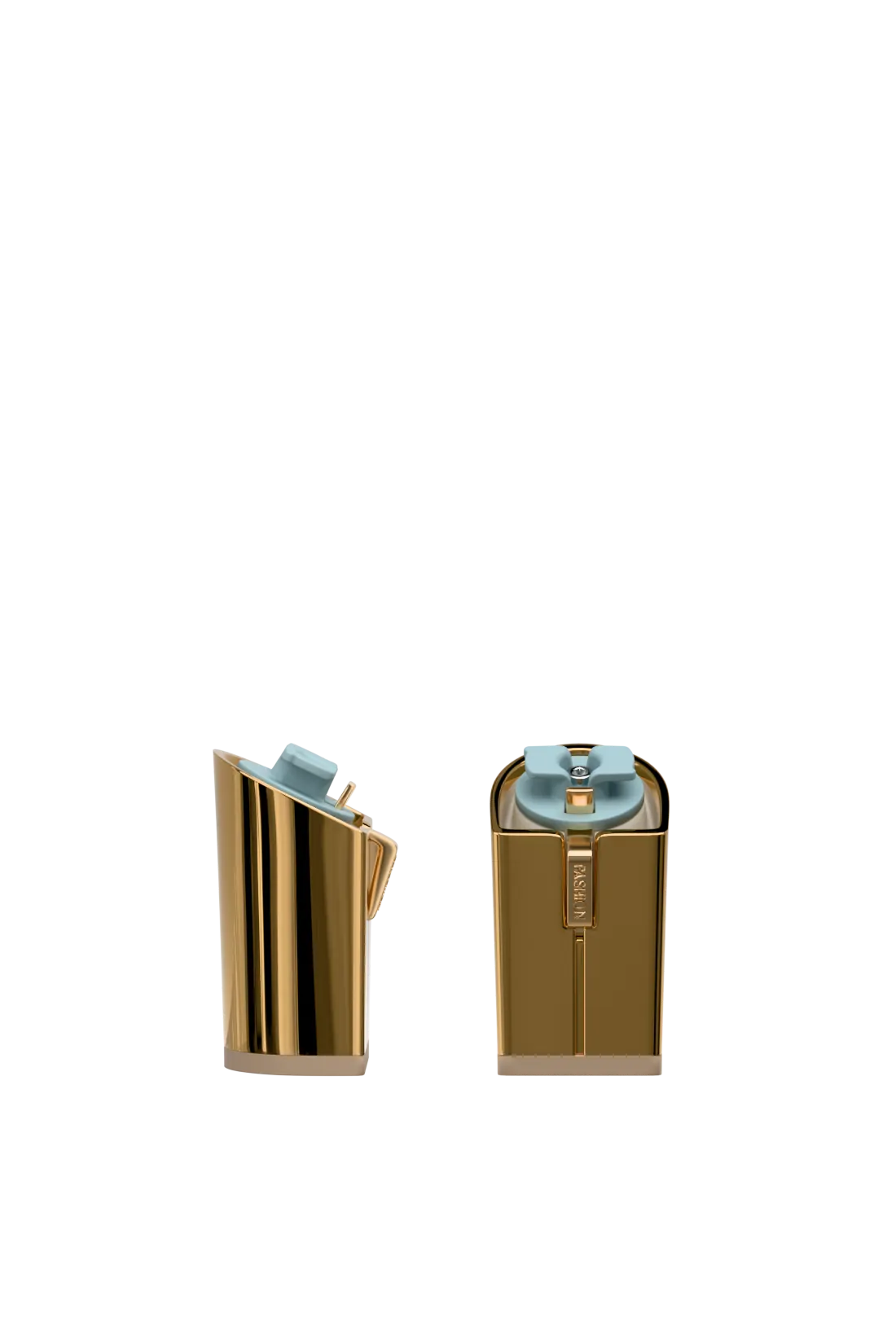 Block Heel Kit 4 | Gold Metallic