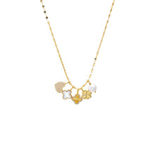 Gold Fun Charm Necklace Set - Adina's Jewels