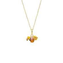 Yellow Mini Yellow Trinket Charm Necklace - Adina's Jewels