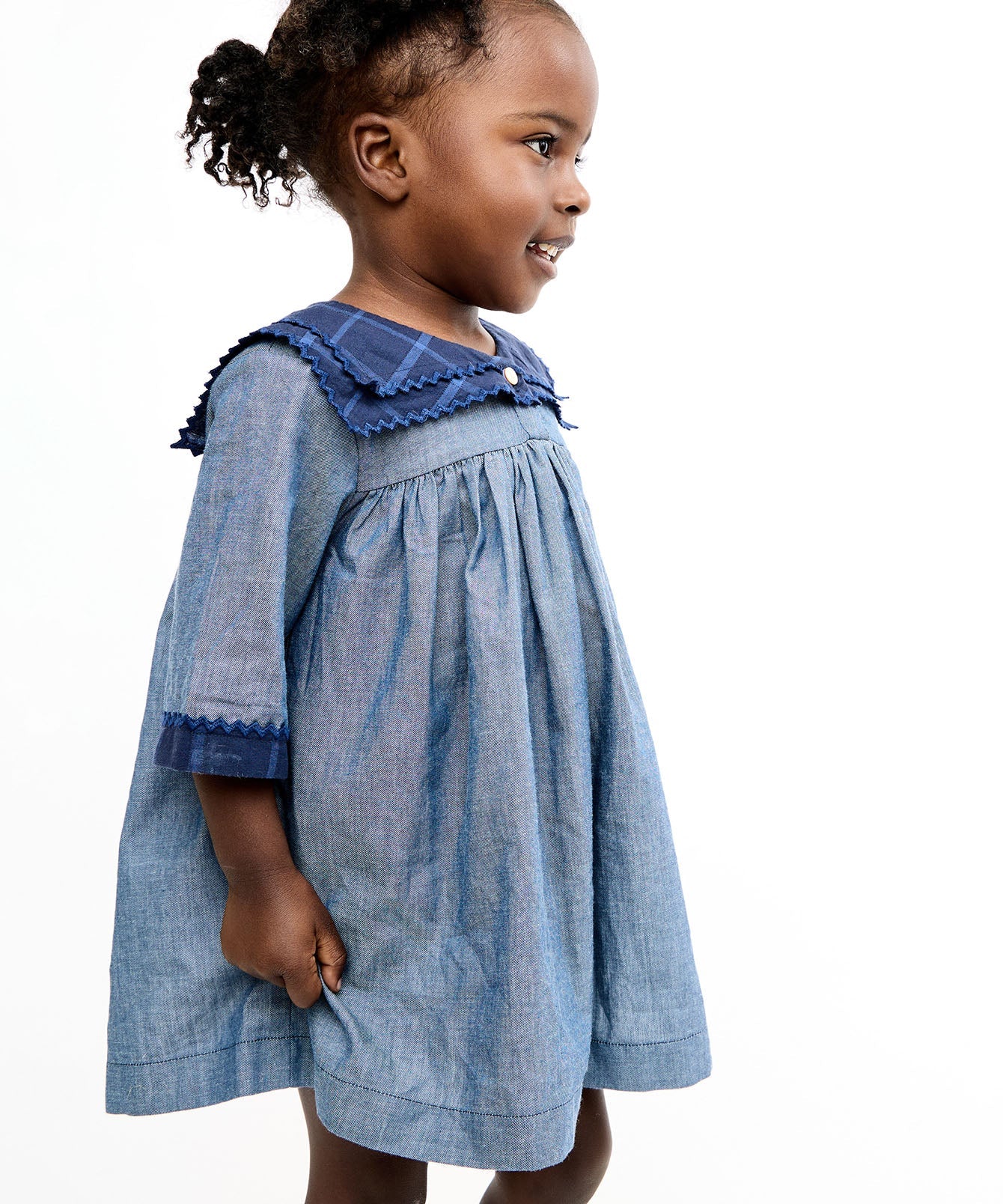 Girls | Grace Baby Dress | Blue
