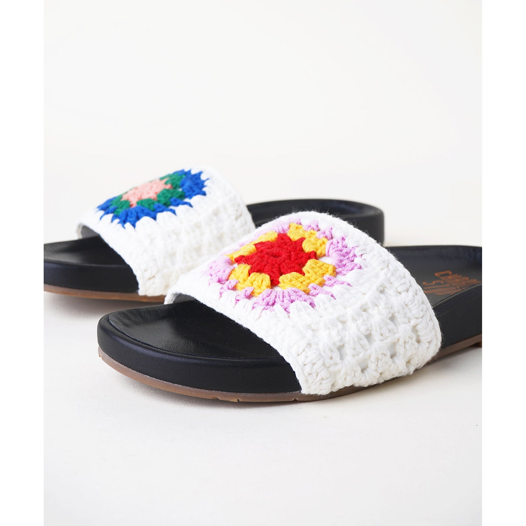 Granny Crochet Slides | Attic