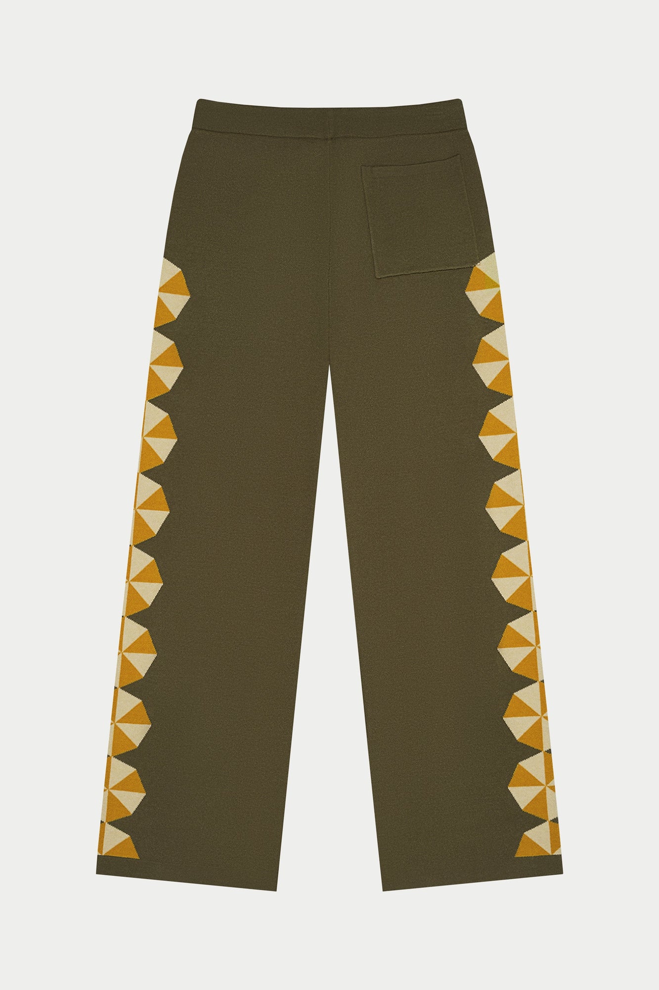 Green Umbrella Knit Pant | Green