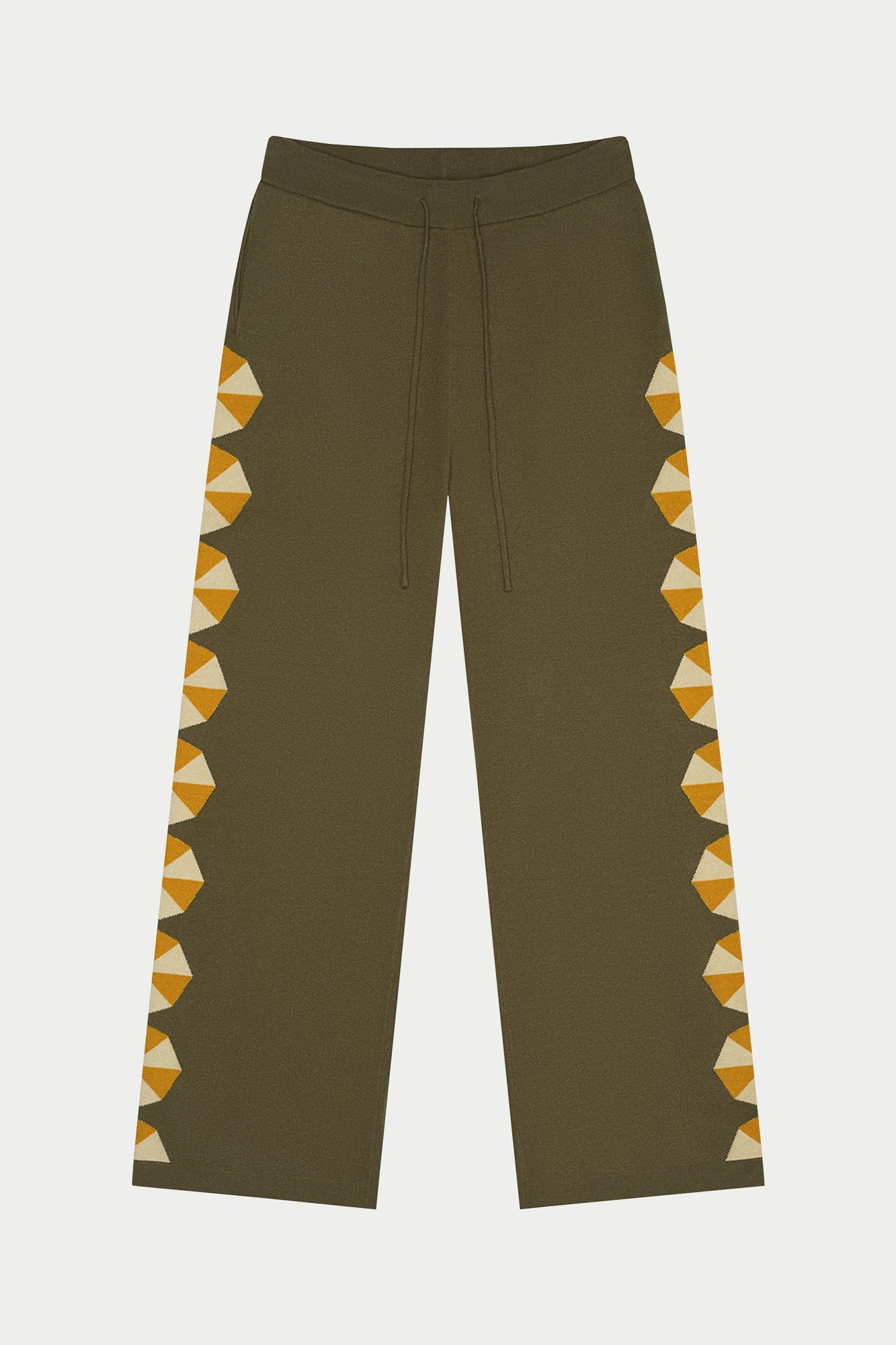 Green Umbrella Knit Pant | Green