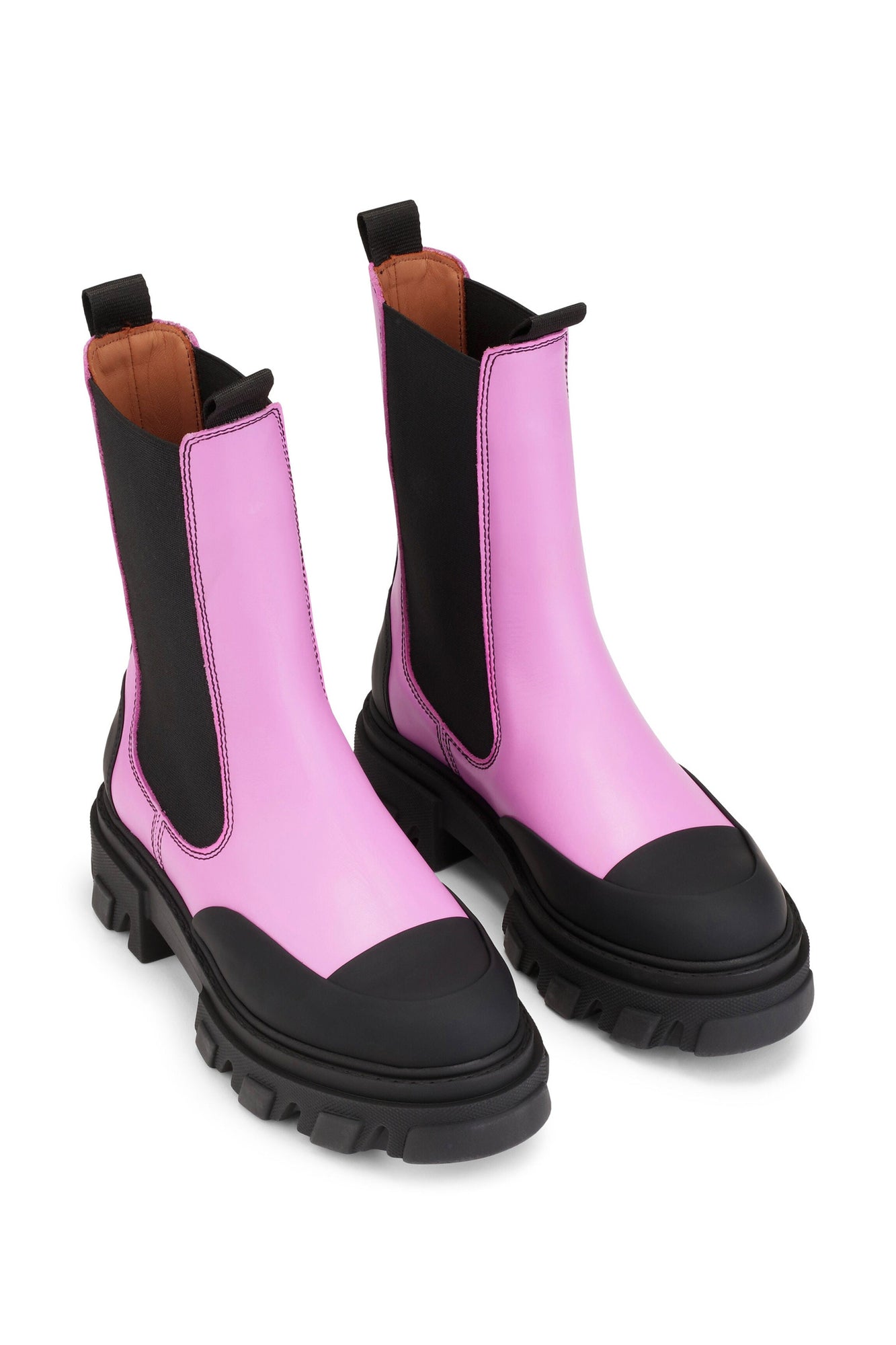 Green Chelsea Boots | Cyclamen