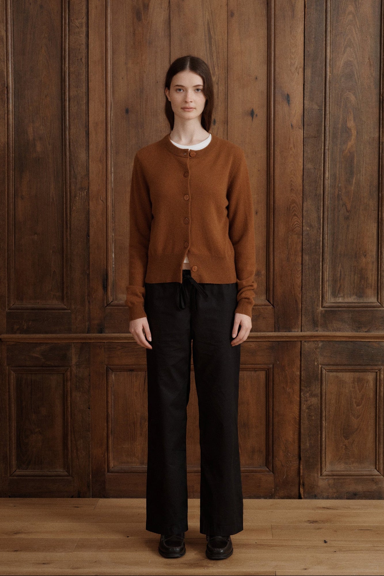 Greta Cashmere Cardigan | Fawn