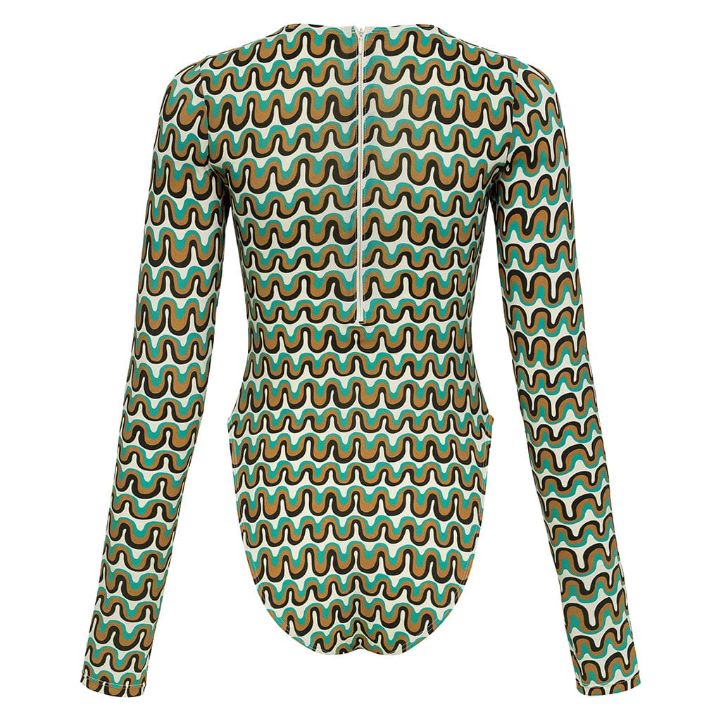 Women | Added Coverage One-Piece | Groovy