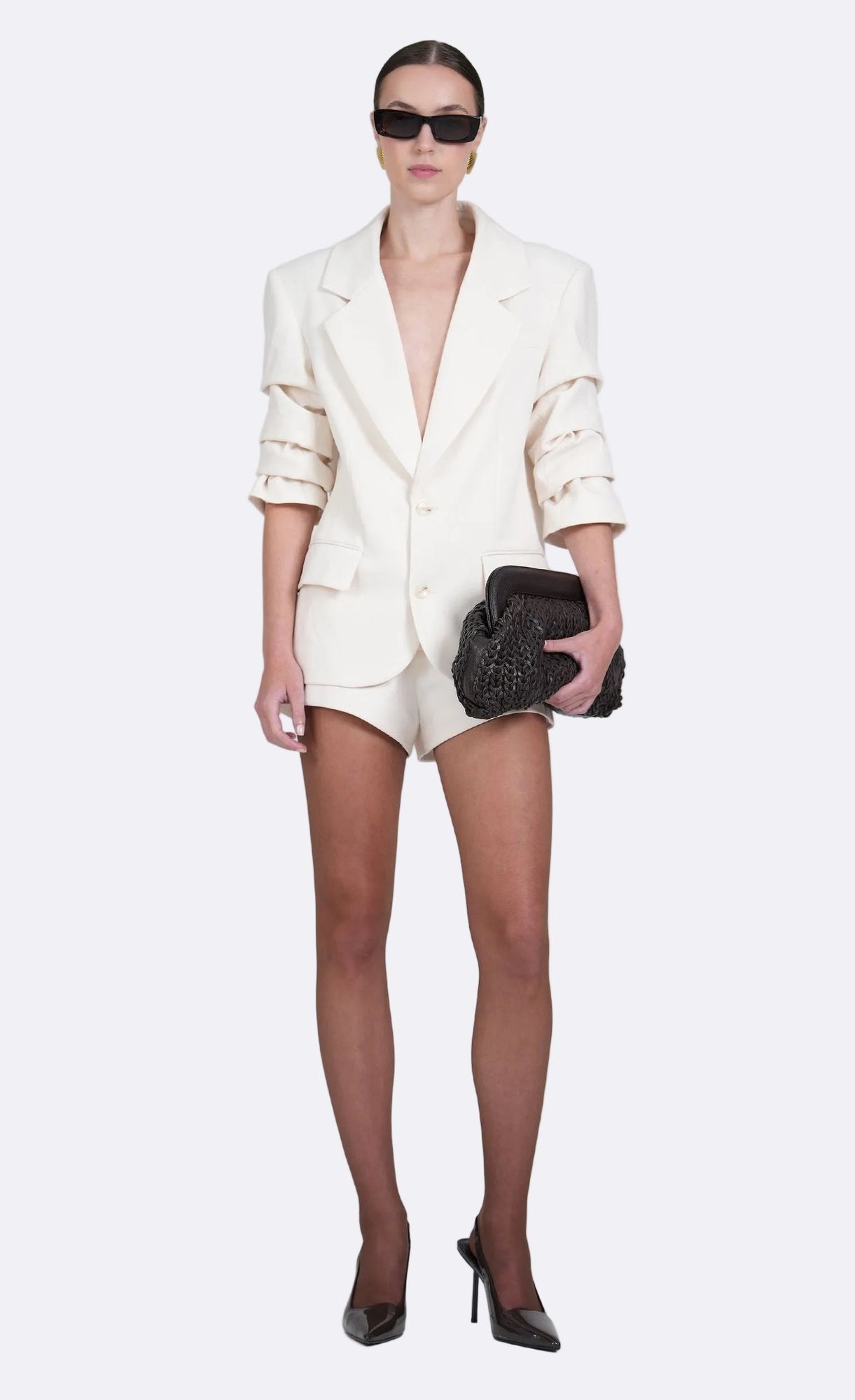 Roma Blazer | Vanilla