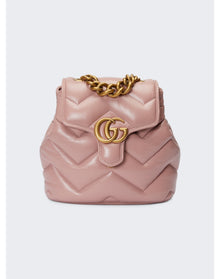 Gucci | Women | Marmont MatelassÉ Backpack | Dusty Carmine Rose