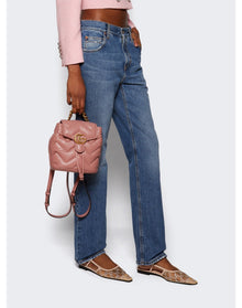 Gucci | Women | Marmont MatelassÉ Backpack | Dusty Carmine Rose