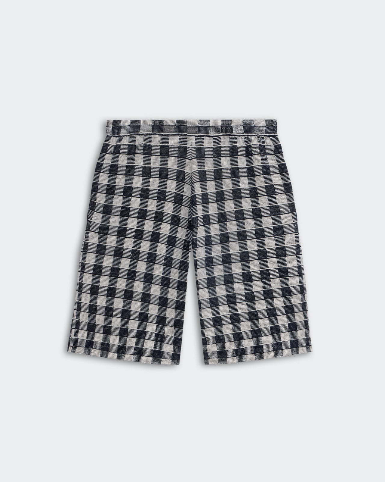Womens | Gingham Bermuda Short | Midnight Combo
