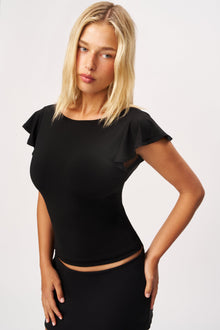 Womens | Soffiano Top | Black
