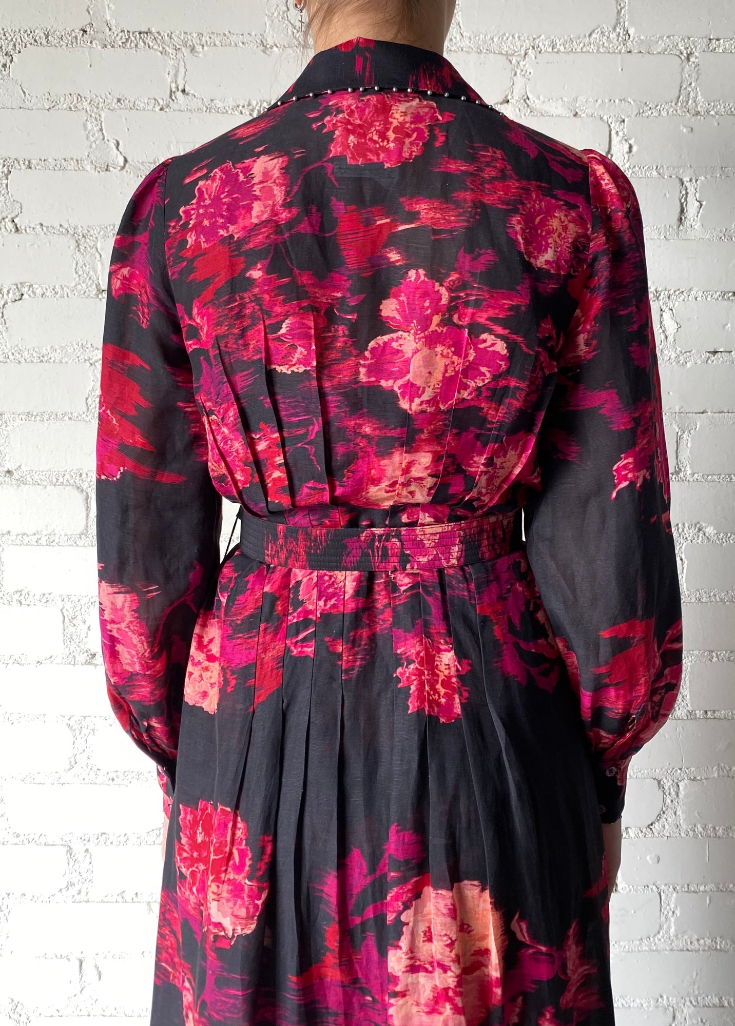 Long Dress | Blurry Floral