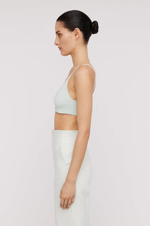 Crepe Knit Bralette Pale Mint PALE.MINT - Scanlan Theodore US