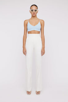 Crepe Knit Bralette Tinted Blue TINTED.BLUE - Scanlan Theodore US