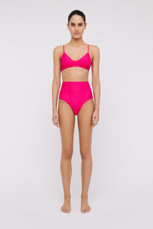 High Waist Bottom Fuchsia FUCHSIA - Scanlan Theodore US