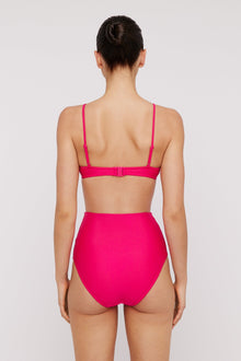 High Waist Bottom Fuchsia FUCHSIA - Scanlan Theodore US