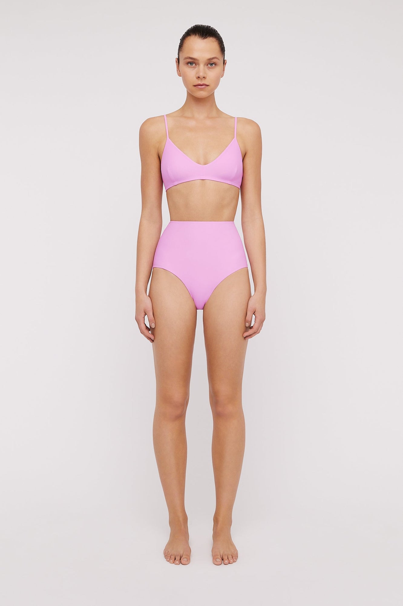 High Waist Bottom Pink PINK - Scanlan Theodore US