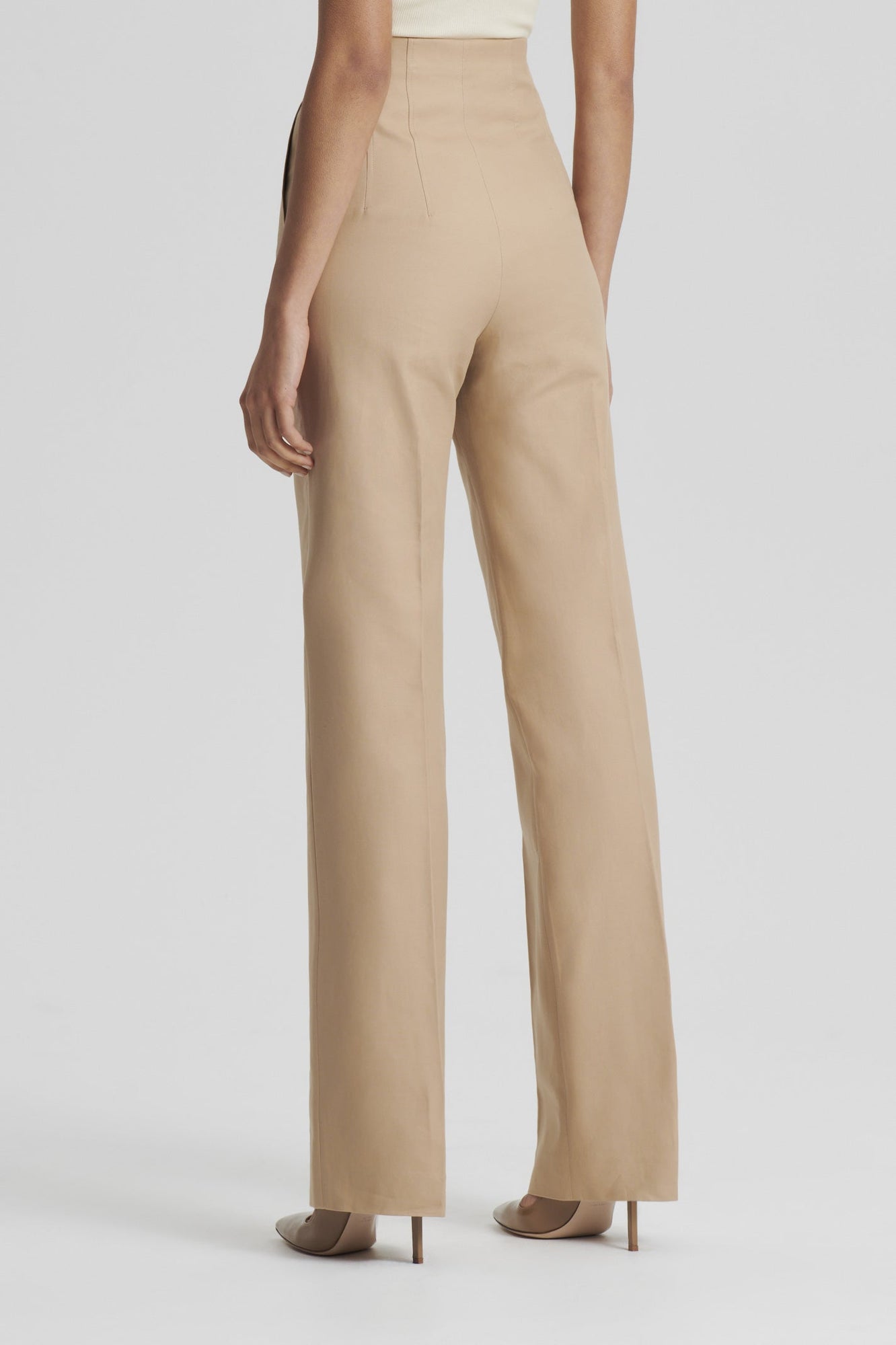 Double Cotton Trouser | Sand