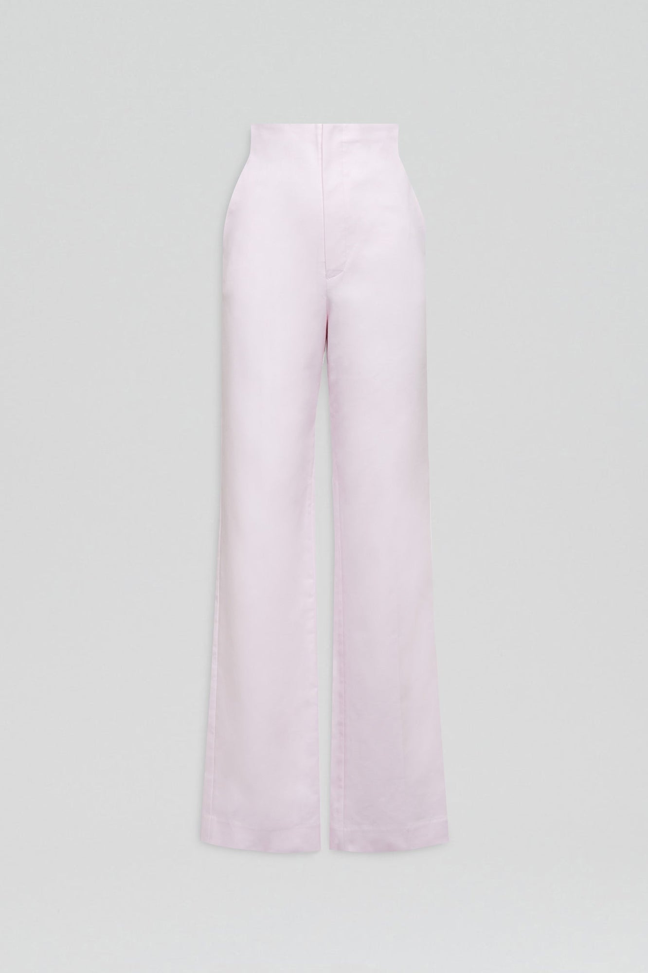 Double Cotton Trouser | Tinted Pink