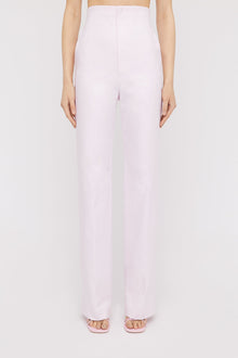 Double Cotton Trouser | Tinted Pink