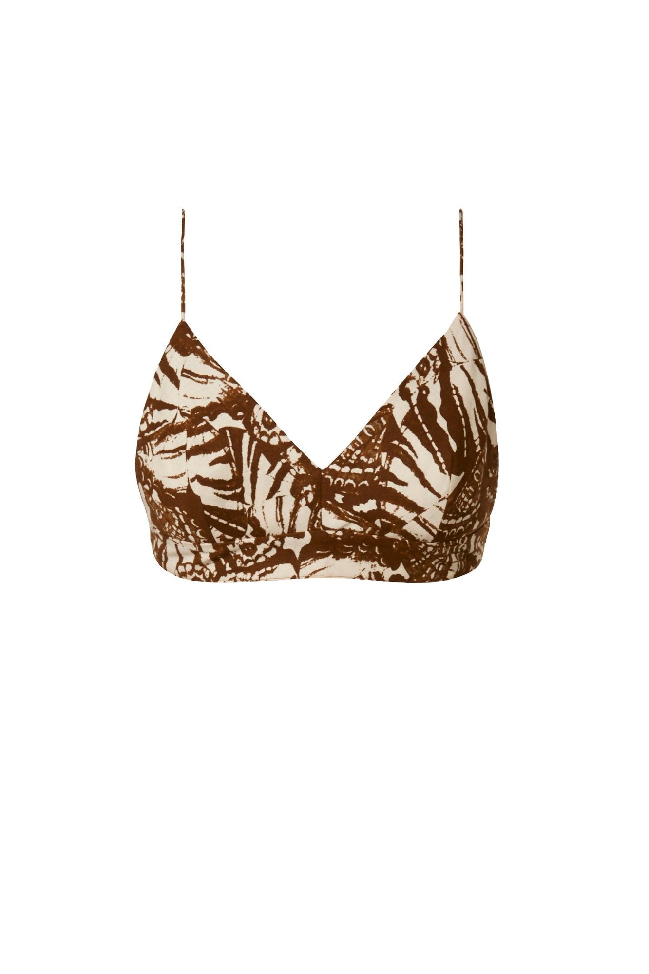 Butterfly Dragon Bralette Chocolate CHOCOLATE - Scanlan Theodore US