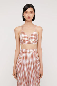 Gingham Bralet Spice SPICE - Scanlan Theodore US