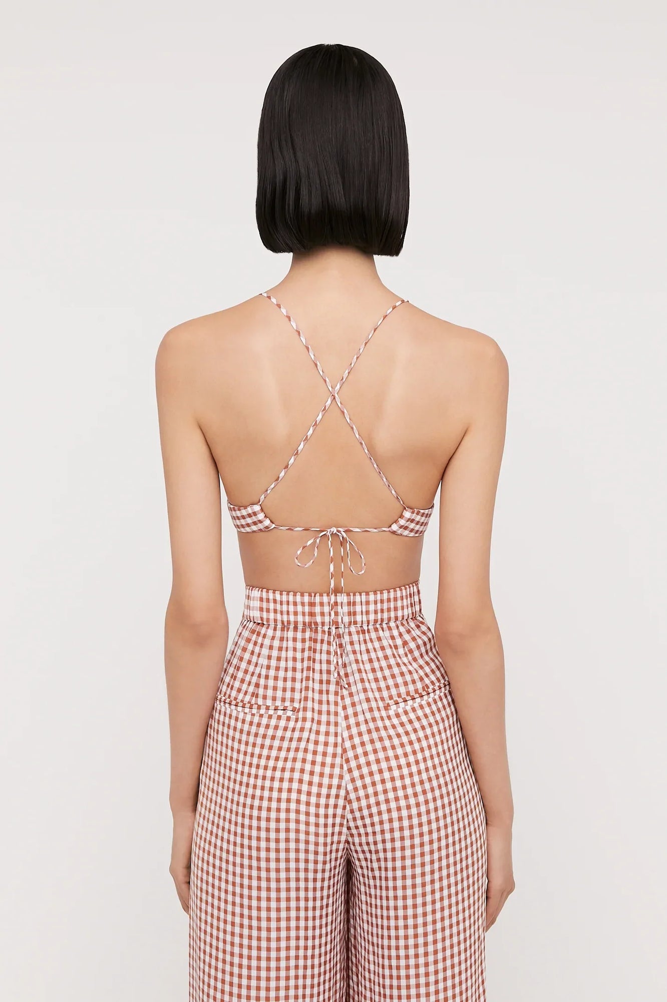 Gingham Bralet Spice SPICE - Scanlan Theodore US