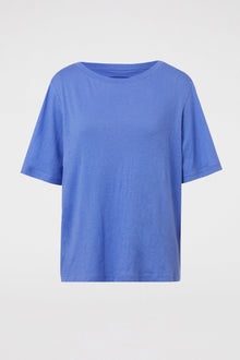 Linen Tshirt Mauve MAUVE - Scanlan Theodore US